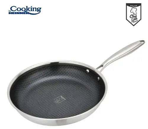 Tigaie inox in 3 straturi Heinner HR-MRK-28T, 28 x 5.5 cm