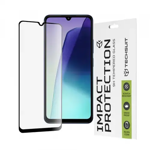 Folie de protectie Ecran Techsuit pentru Xiaomi Redmi A5 4G (Regional) / 14C / Poco C75, Sticla Securizata, Full Glue, 111D