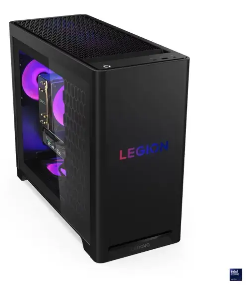 Calculator Sistem PC Gaming Lenovo Legion T5 30IAS10, Procesor Intel Core Ultra 225, 10 core, pana la 4.9GHz, 20MB, 32GB DDR5, 1TB SSD, NVIDIA® GeForce RTX™ 5060 Ti 8GB GDDR, Wi-Fi, Bluetooth, No OS (Negru)