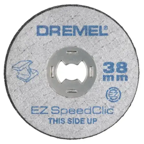 Set 5 discuri de taiere pentru metal Dremel SpeedClic SC456, 38 mm