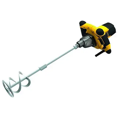 Mixer electric pentru amestecare mortar/vopsea STANLEY FatMax FME190, putere 1600 W, tija de 140 mm, cuplu max 80 Nm, cutie 2 viteze, turatie maxima 750 RPM, maner cauciucat confortabil, lungime cablu 4m, tensiune alimentare 220V