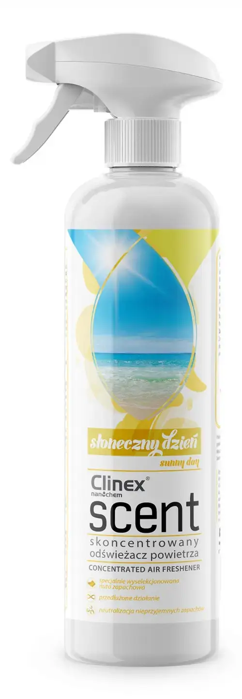 Odorizant CLINEX Scent Sunny Day, 500 ml, cu pulverizator
