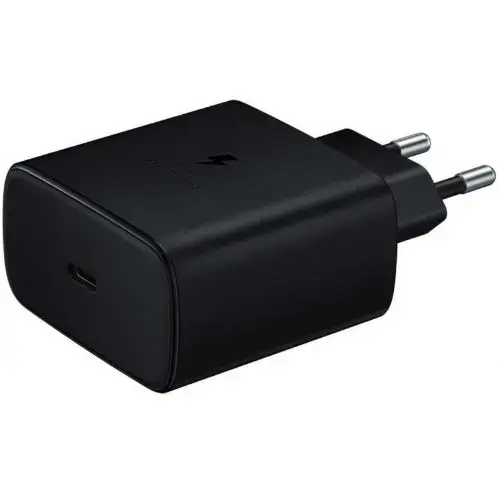 Incarcator Retea Samsung EP-TA845, 45W, 4.05A, 1 x USB-C, GP-PTU020SOFBQ, Bulk (Negru)