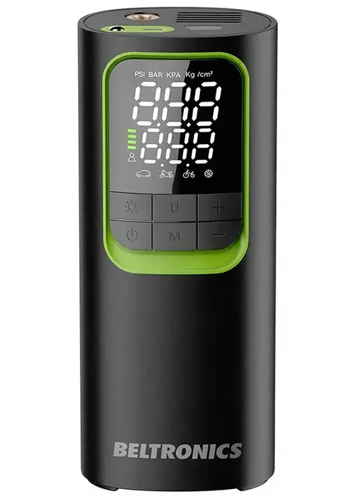 Compresor portabil BELTRONICS T10, 8000 mAh (Negru)