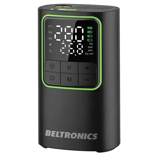 Compresor portabil BELTRONICS T50, 4000 mAh (Negru)