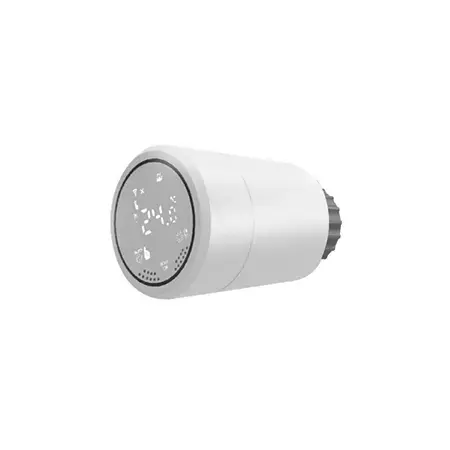 Robinet termostat smart iSnatch K-49683001, Zigbee, Wi-Fi Gateway (Alb)