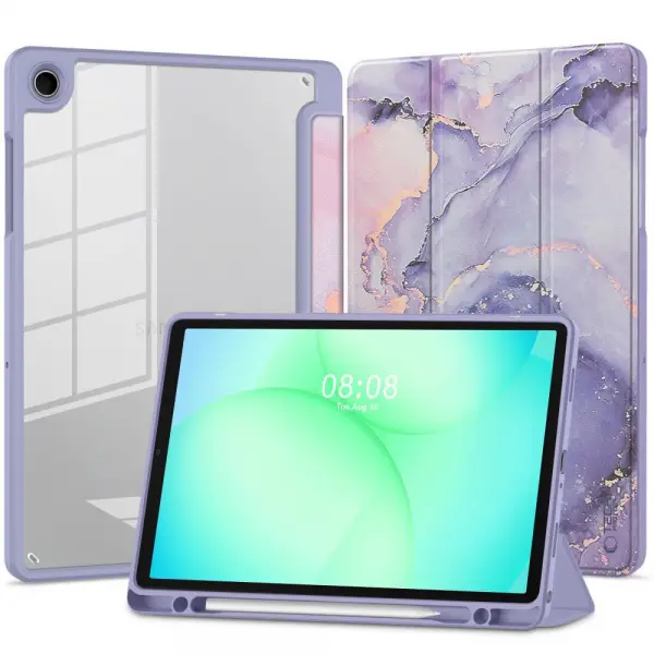 Husa pentru Samsung Galaxy Tab A11+ / Tab A9+, Tech-Protect, SC PEN Hybrid, Violet