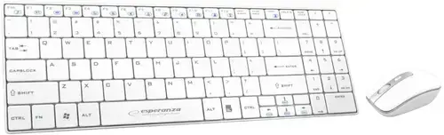 Kit Tastatura si Mouse Esperanza Liberty EK122W (Alb)
