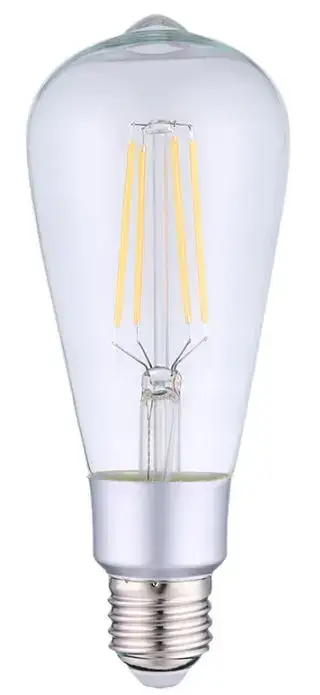 Bec Smart Shelly ST64, Wi-Fi, E27, 7W, 750 lumeni