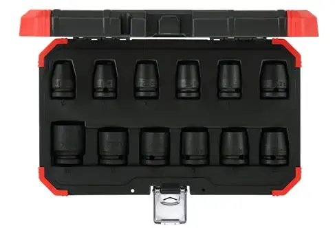 Trusa scule Gedore 3300574, 12 piese (Negru/Rosu)