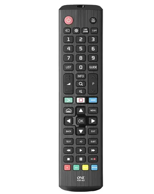 Telecomanda One for all URC4911, pentru LG (Negru)