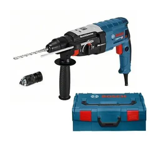 Ciocan rotopercutor Bosch GBH 2-28 F, 880 W, SDS Plus, 900 RPM (Albastru/Negru)