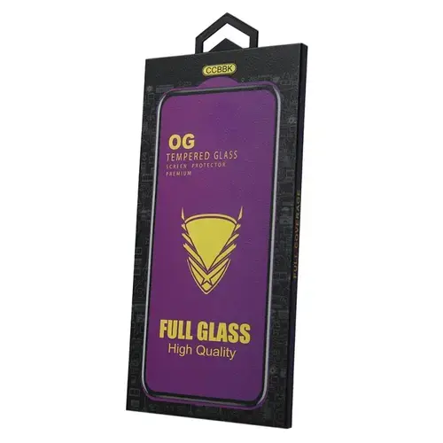 Sticla temperata OG Premium pentru iPhone XR / 11, Cadru negru