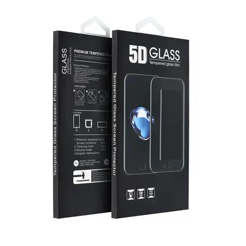 Folie de protectie ecran OEM Omni 5D pentru Xiaomi Redmi Note 13 4G, Sticla securizata, Full Glue, 5D (Negru)