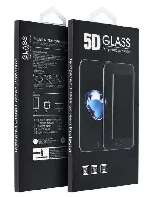 Folie de protectie Ecran OEM pentru Honor 200, Sticla Securizata, Full Glue, 5D, Neagra
