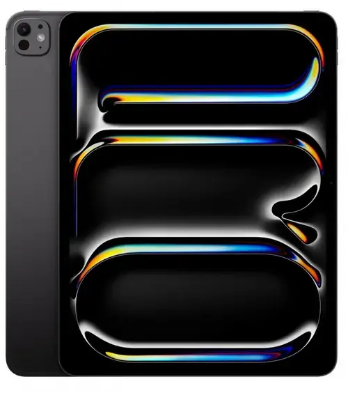 Tableta Apple iPad Pro 13 (2024), Procesor Apple M4, Ultra Retina 13inch, Nano-texture Glass, 16GB RAM, 1TB Flash, 12MP, LiDAR, Wi-Fi, Bluetooth, iPadOS (Negru)