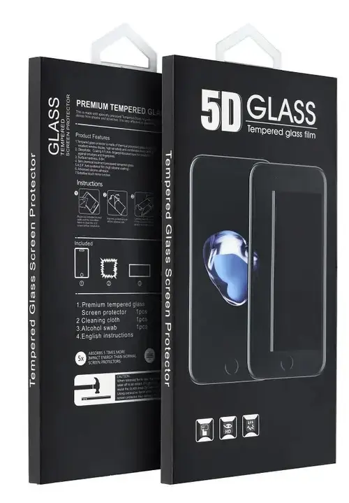 Folie de protectie Ecran OEM pentru Samsung Galaxy S25 S931, Sticla Securizata, Full Glue, 5D, Neagra