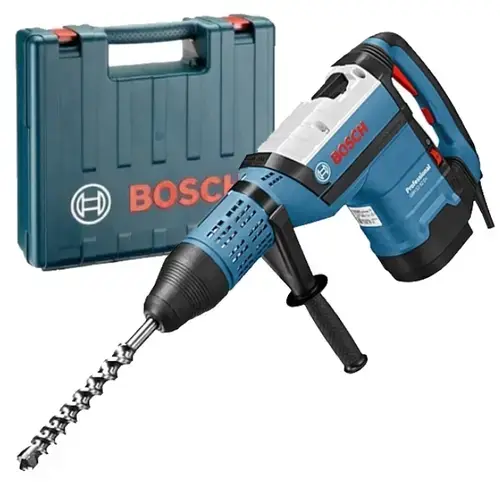 Ciocan rotopercutor BOSCH GBH 12-52 DV, SSD-MAX, 1700 W, 19 J, Sistem antivibratii, Turatie reglabila, Valiza transport