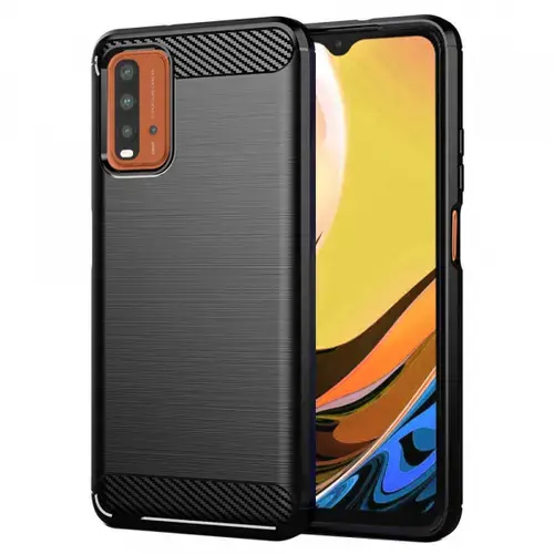 Husa pentru Xiaomi Redmi 9 Power / 9T, Techsuit, Carbon