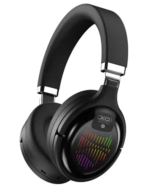 Casti Stereo Wireless XO Design BE18 Glare, Bluetooth, A2DP, Negru