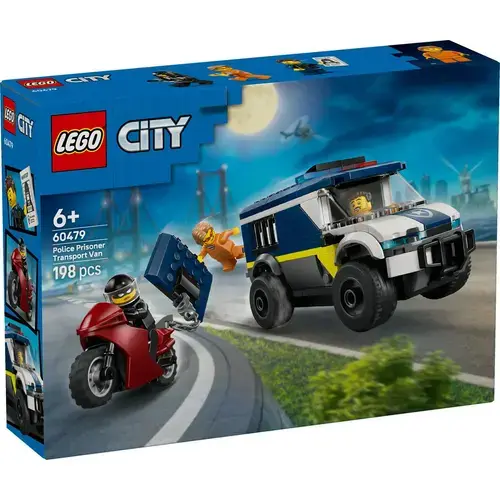 LEGO® City - Duba pentru prizonieri a politiei 60479, 198 piese