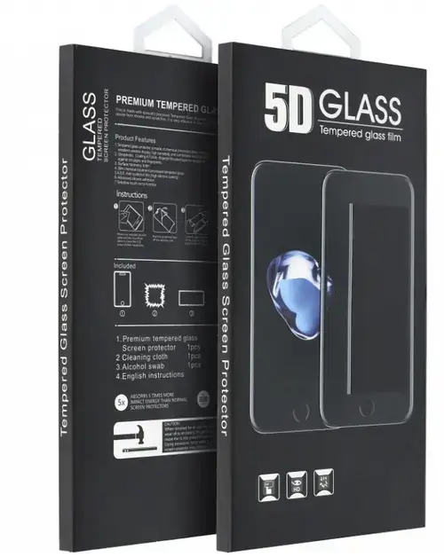 Folie de protectie Ecran OEM pentru Samsung Galaxy A37 5G, Sticla Securizata, Full Glue, 5D, Neagra