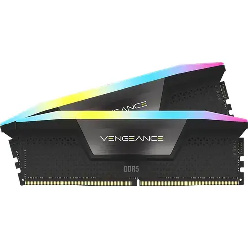 Memorie Corsair Vengeance XMP 3.0 Black Heatspreader, 96GB (2x48GB), DDR5, 5600MT/s, CL 40, RGB