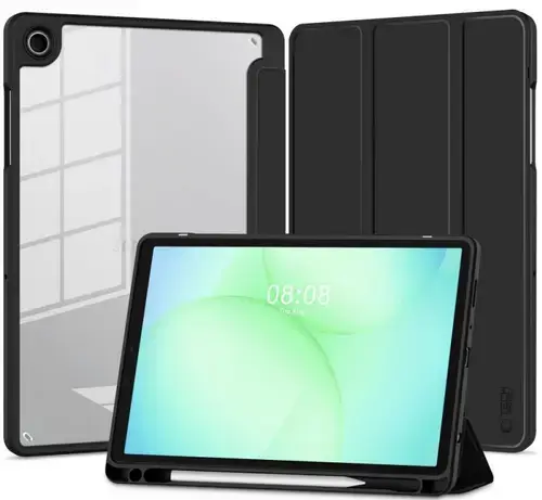 Husa pentru Samsung Galaxy Tab A11 / Tab A9, Tech-Protect, SC PEN Hybrid, Neagra