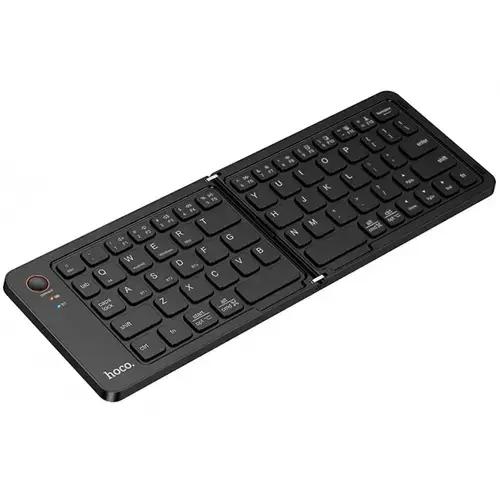 Tastatura Wireless HOCO GM71 Foldable, BT, Neagra