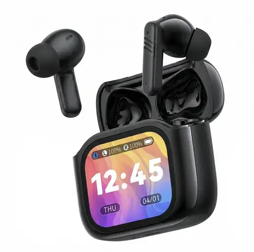 Casti True Wiureless XO Design X50, Bluetooth, ANC, Negru