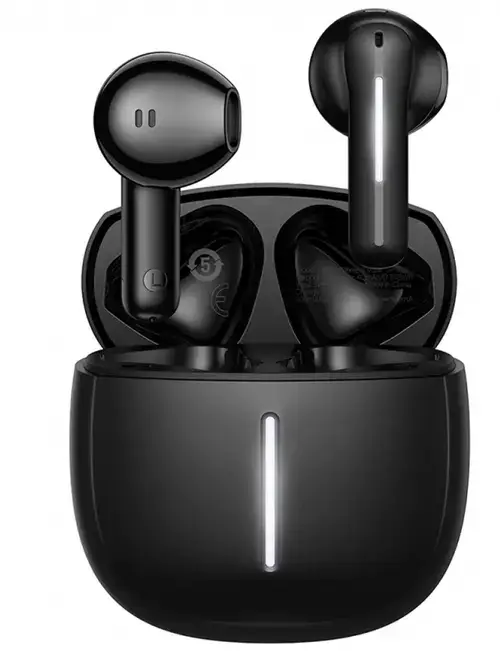 Casti True Wireless HOCO EQ33, Bluetooth, Negru