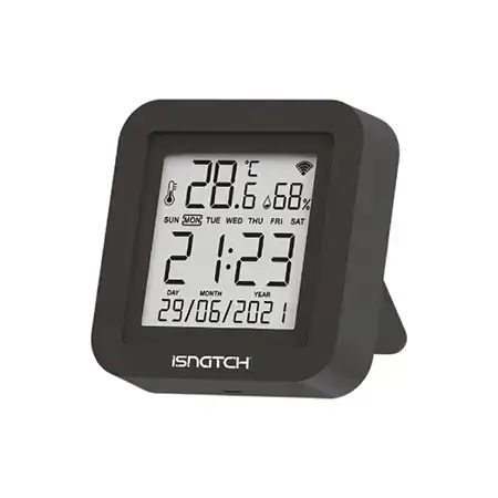 Controller IR Smart Wif-Fi iSnatch K-68681005, Afisaj 2.1inch, Wi-Fi, HeyWiri+ (Negru)