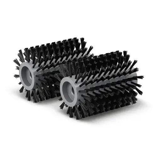 Role pentru suprafete de piatra Karcher 2.644-340.0 pentru model PCL 3-18, 2 bucati (Negru)