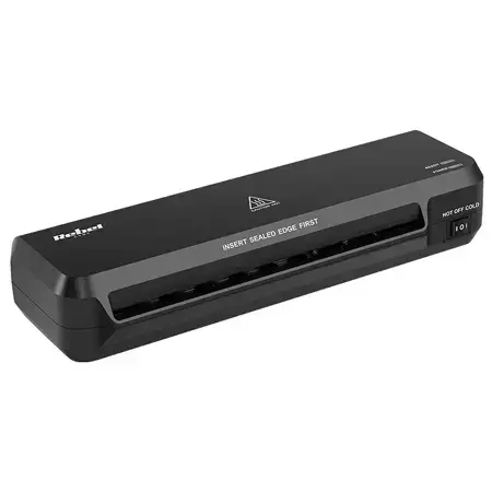 Laminator Rebel URZ1031, A4, 265 W, Cald/Rece (Negru)
