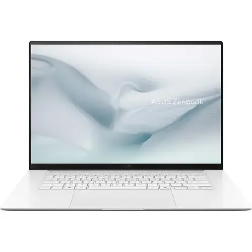 Laptop ASUS Zenbook S 16 UM5606GA (Procesor AMD Ryzen™ Al 9 465 (24M Cache, up to 5.0 GHz) 16inch 3K OLED 120Hz Touch, 24GB LPDDR5X, 1TB SSD, AMD Radeon 880M Graphics, Win 11 Pro, Alb)