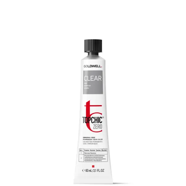 Vopsea permanenta de par fara amoniac Goldwell Topchic Zero Clear 60ml