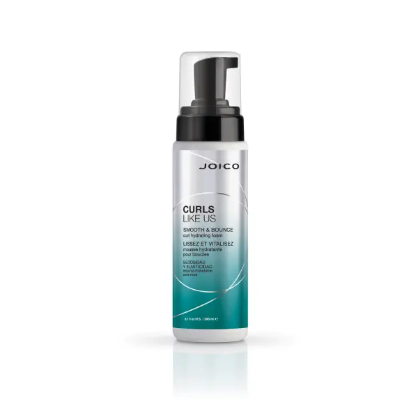 Spuma hidratanta pentru par cret Joico Curls Like Us Smooth & Bounce 200 ml