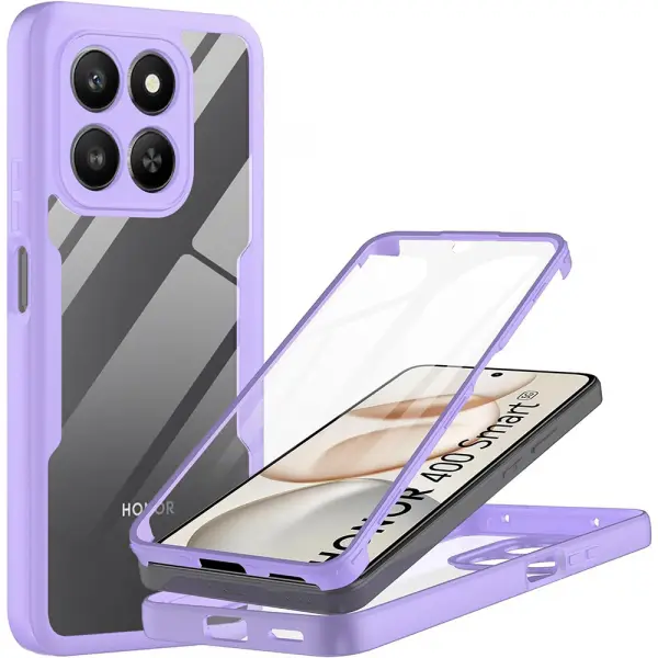 Husa pentru Honor 400 Smart 4G / X7d 4G / 400 Smart 5G, Techsuit, ColorVerse 360, Mov