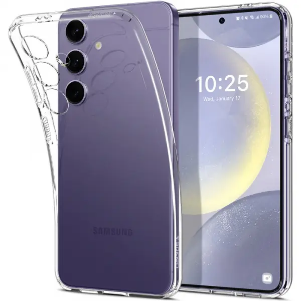 Husa pentru Samsung Galaxy S24 S921, Spigen, Liquid Crystal, Transparenta  ACS07343