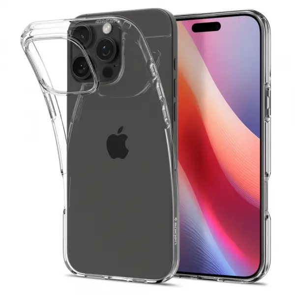 Husa pentru Apple iPhone 16 Pro, Spigen, Liquid Crystal, Transparenta ACS08112