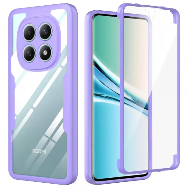Husa pentru Xiaomi Poco M8 / Redmi Note 15 5G, Techsuit, ColorVerse 360, Mov