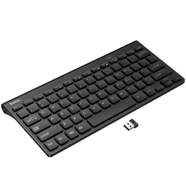 Tastatura Wireless HOCO GM70, Neagra
