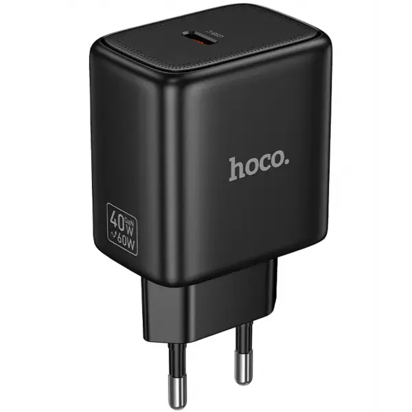 Incarcator Retea HOCO N83, 40W, 3A, 1 x USB-C, Negru