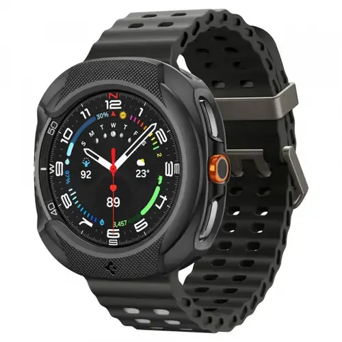 Husa Spigen Liquid Air pentru Samsung Galaxy Watch8 Classic (Negru)