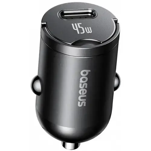 Incarcator Auto Cu Cablu USB-C Baseus PrimeTrip VP2, 45W, 3A, 1 x USB-C, C0206800 (Negru)