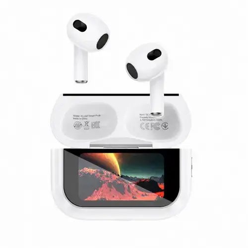 Casti True Wireless XO Design X47 4th Gen, Bluetooth, Alb