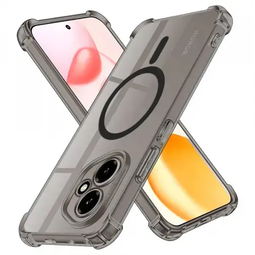 Husa Techsuit Shockproof Clear MagSafe pentru Google Pixel 9 Pro, Neagra