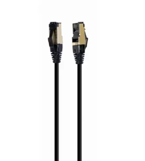 Patch Cord Gembird PP8-LSZHCU-BK-1M, S/FTP, Cat.8, 1m, Negru