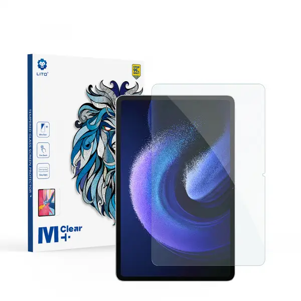 Folie de protectie Ecran Lito Classic pentru Xiaomi Pad 6 / 6 Pro, Sticla Securizata, Full Glue, 2.5D