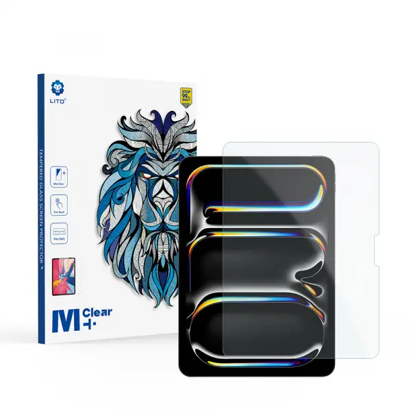 Folie de protectie Ecran Matte Lito Classic pentru Apple iPad Pro 11 (2024), Sticla Securizata, Full Glue, 2.5D